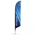 Falcon 13 ft. X-Base - SilverStep Banner Stand - 6ft Table Cover Showcase Kit